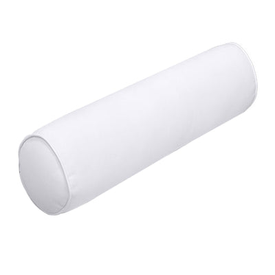 Large Size Outdoor Deep Seat Back Rest Bolster Cushion Insert and Slip Cover Set