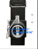 Trailer Jack 8,000 LBS Weld On Sidewind Adjustable Drop Leg