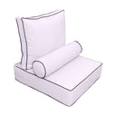 Large Size Outdoor Deep Seat Back Rest Bolster SLIP COVERS ONLY