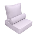 Large Size Outdoor Deep Seat Back Rest Bolster SLIP COVERS ONLY