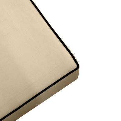 8" Thickness Velvet Indoor Daybed Mattress Fitted Sheet |Slipcover Only|