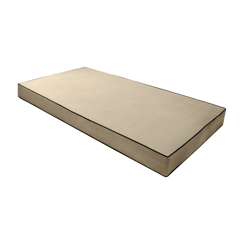 8" Thickness Velvet Indoor Daybed Mattress Fitted Sheet |Slipcover Only|