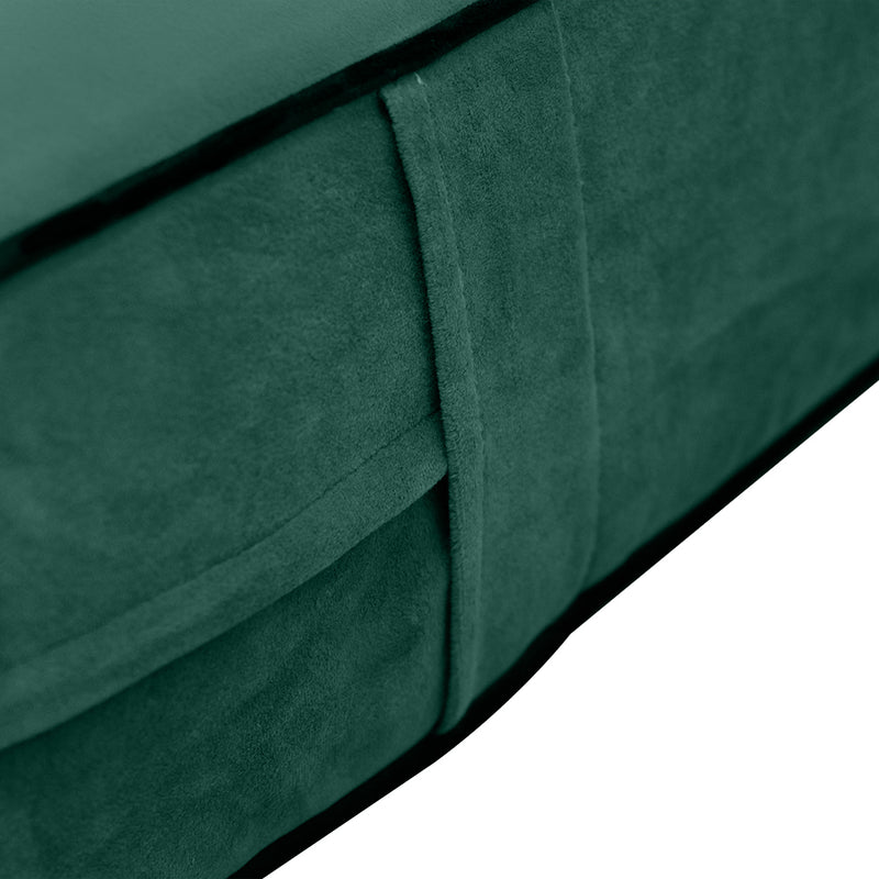 8" Thickness Velvet Indoor Daybed Mattress Fitted Sheet |Slipcover Only|