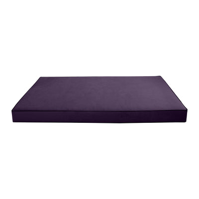8" Thickness Velvet Indoor Daybed Mattress Fitted Sheet |Slipcover Only|