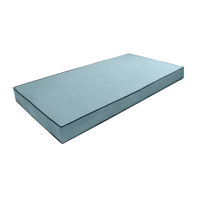8" Thickness Velvet Indoor Daybed Mattress Fitted Sheet |Slipcover Only|