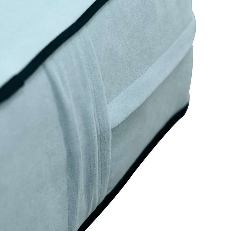 8" Thickness Velvet Indoor Daybed Mattress Fitted Sheet |Slipcover Only|