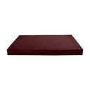 Model V4 - Velvet Indoor Daybed Mattress Bolster Pillow Backrest Cushion |COVERS ONLY|