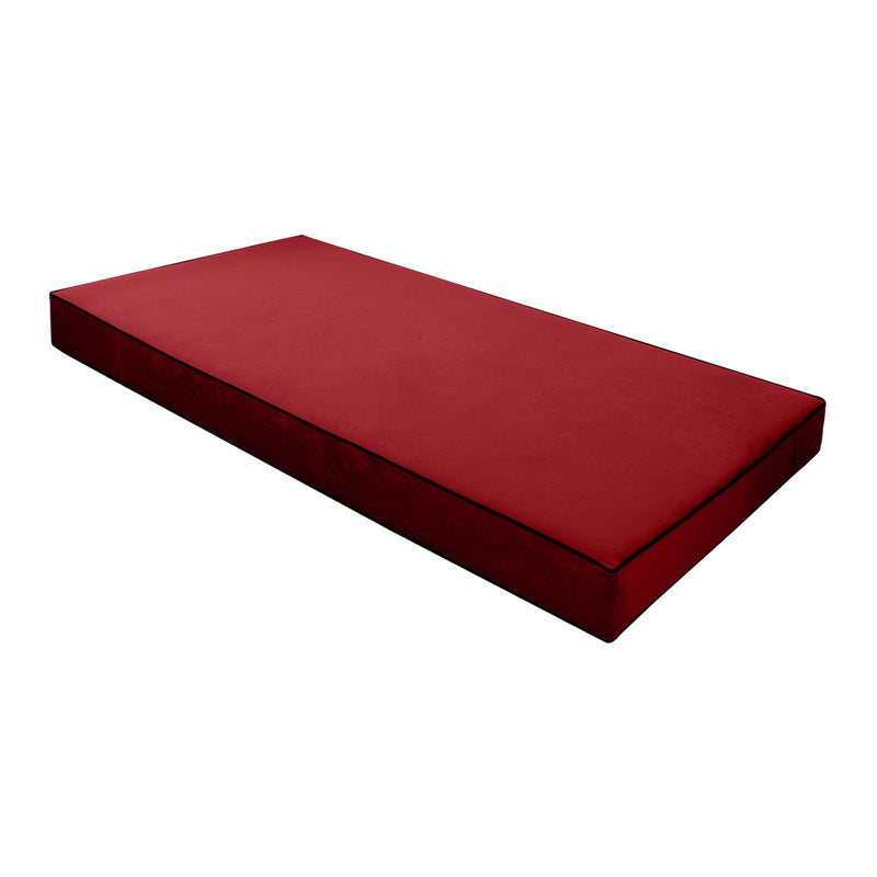 8" Thickness Velvet Indoor Daybed Mattress Fitted Sheet |Slipcover Only|