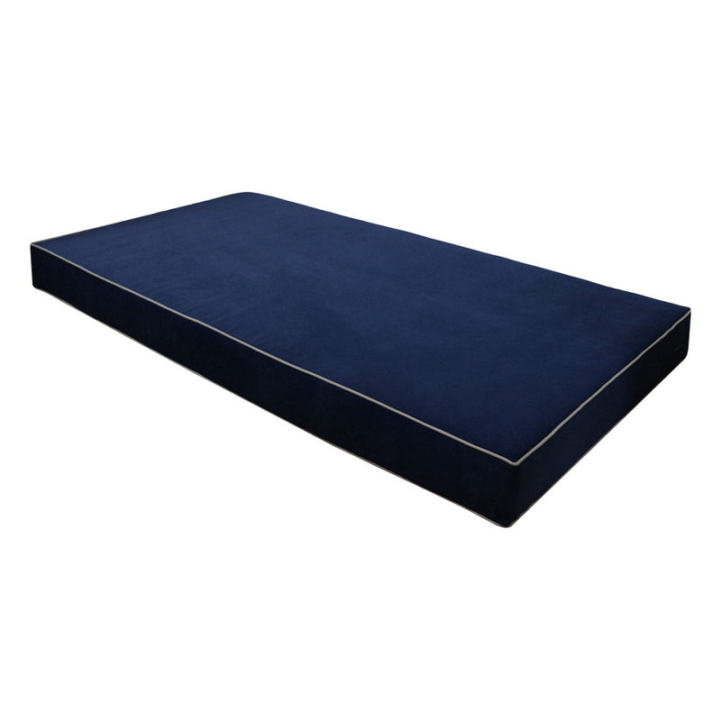 8" Thickness Velvet Indoor Daybed Mattress Fitted Sheet |Slipcover Only|