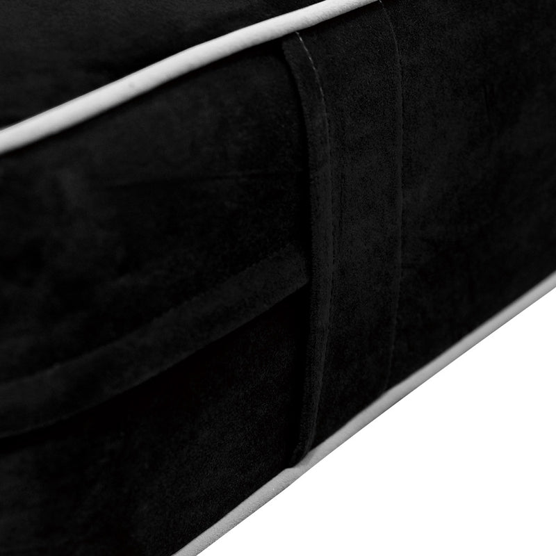 8" Thickness Velvet Indoor Daybed Mattress Fitted Sheet |Slipcover Only|