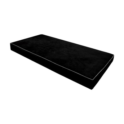 8" Thickness Velvet Indoor Daybed Mattress Fitted Sheet |Slipcover Only|