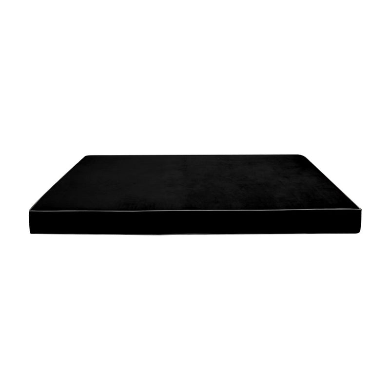 8" Thickness Velvet Indoor Daybed Mattress Fitted Sheet |Slipcover Only|