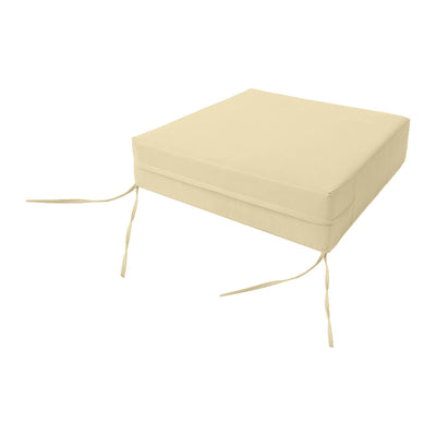 Large Size Outdoor Deep Seat Back Rest Bolster SLIP COVERS ONLY