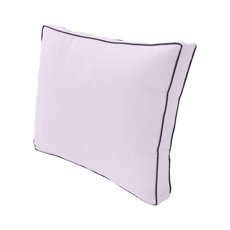 Large Size Outdoor Deep Seat Back Rest Bolster SLIP COVERS ONLY