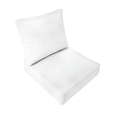 Large Size Outdoor Deep Seat Back Rest Bolster SLIP COVERS ONLY