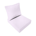 Medium Size Outdoor Deep Seat Back Rest Bolster SLIP COVERS ONLY