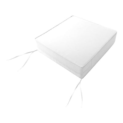 Small Size Outdoor Deep Seat Back Rest Bolster SLIP COVERS ONLY