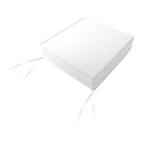 Large Size Outdoor Deep Seat Back Rest Bolster Cushion Insert and Slip Cover Set