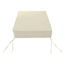 Medium Size Outdoor Deep Seat Back Rest Bolster SLIP COVERS ONLY