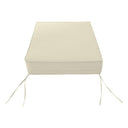 Large Size Outdoor Deep Seat Back Rest Bolster SLIP COVERS ONLY
