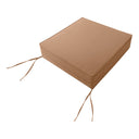 Large Size Outdoor Deep Seat Back Rest Bolster Cushion Insert and Slip Cover Set