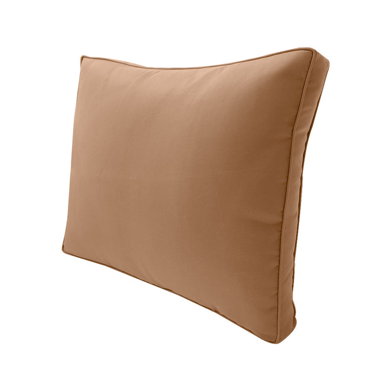 Large Size Outdoor Deep Seat Back Rest Bolster SLIP COVERS ONLY