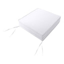 Medium Size Outdoor Deep Seat Back Rest Bolster SLIP COVERS ONLY