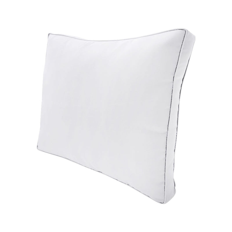 Large Size Outdoor Deep Seat Back Rest Bolster SLIP COVERS ONLY