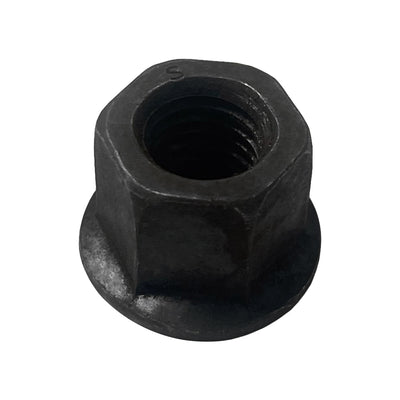 2 Pc Thread Flange Nut 1/2''-13  Steel Hex Threading Black Oxide Finish