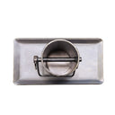 Heavy Duty Trailer Footplate – Galvanized Steel Jack Base with Locking Pin