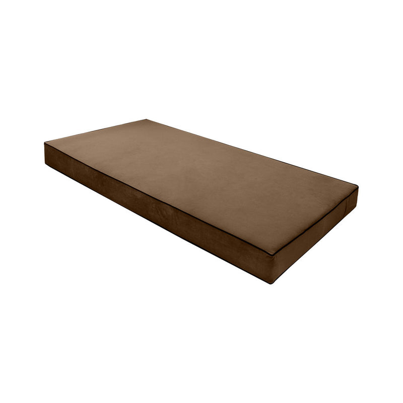 8" Thickness Velvet Indoor Daybed Mattress Fitted Sheet |Slipcover Only|