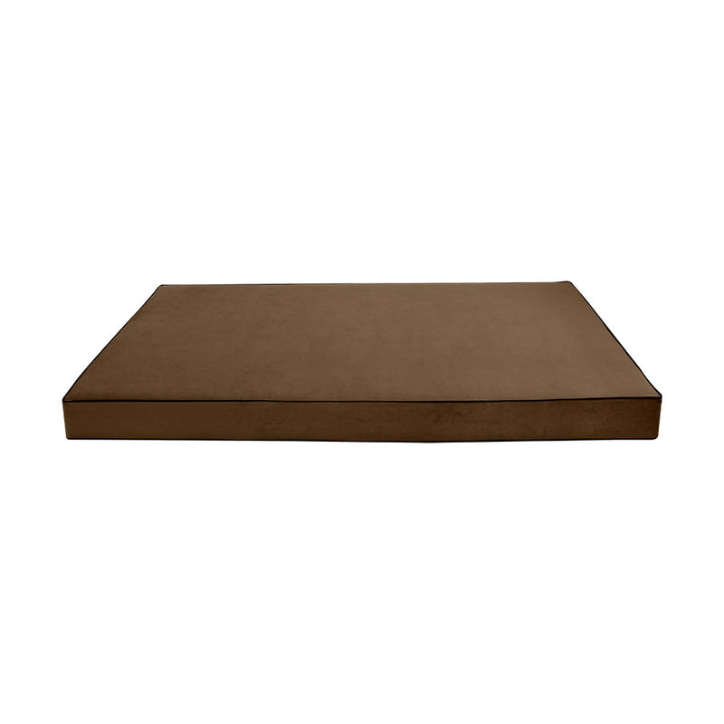 8" Thickness Velvet Indoor Daybed Mattress Fitted Sheet |Slipcover Only|