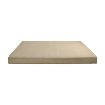 Model V4 - Velvet Indoor Daybed Mattress Bolster Backrest Cushions and Covers |Complete Set|