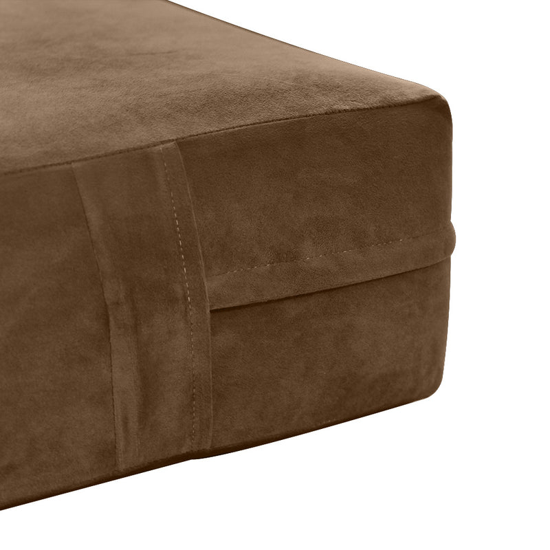 8" Thickness Velvet Indoor Daybed Mattress Fitted Sheet |Slipcover Only|