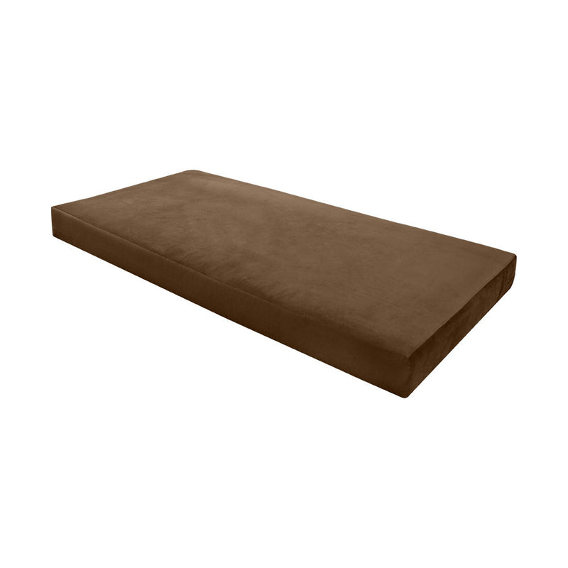 8" Thickness Velvet Indoor Daybed Mattress Fitted Sheet |Slipcover Only|
