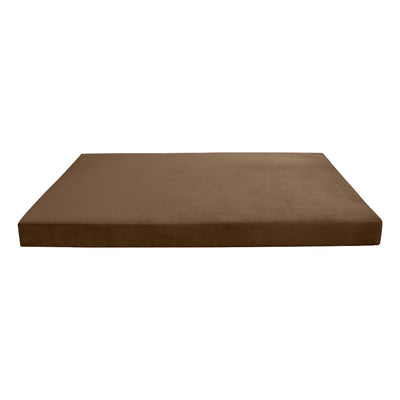 8" Thickness Velvet Indoor Daybed Mattress Fitted Sheet |Slipcover Only|
