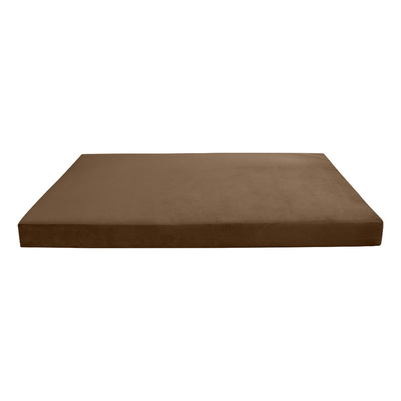 8" Thickness Velvet Indoor Daybed Mattress Fitted Sheet |Slipcover Only|