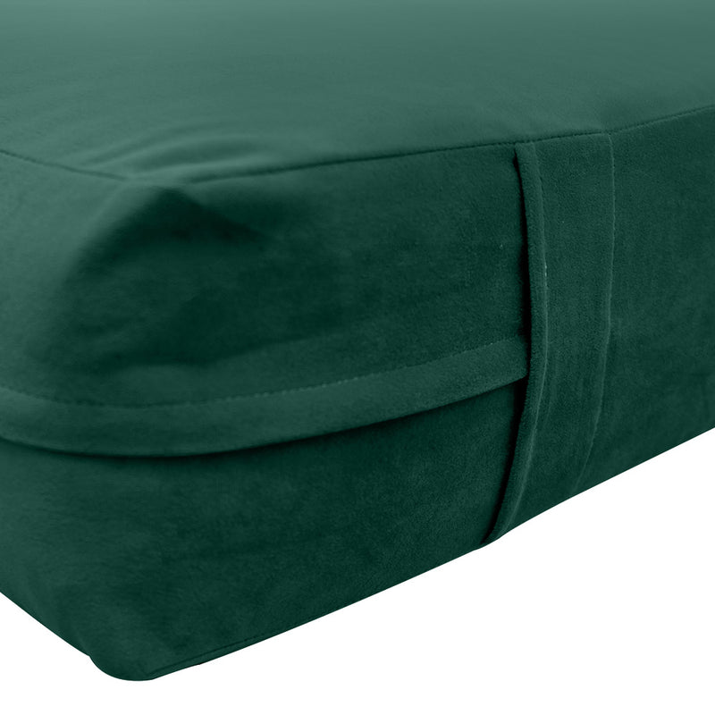 8" Thickness Velvet Indoor Daybed Mattress Fitted Sheet |Slipcover Only|