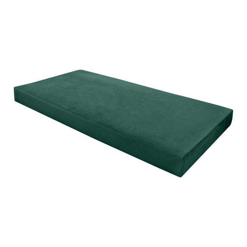 8" Thickness Velvet Indoor Daybed Mattress Fitted Sheet |Slipcover Only|