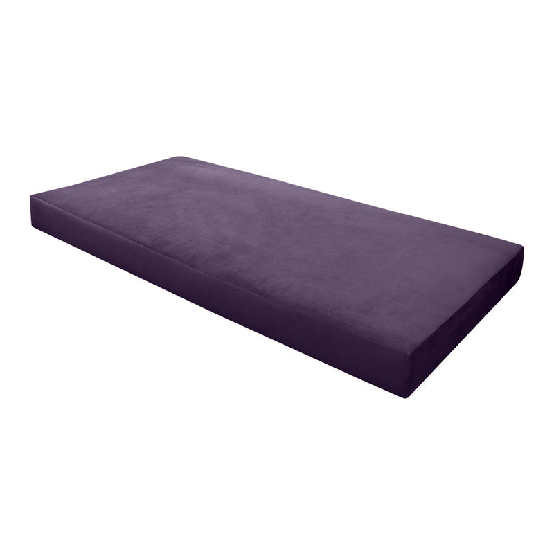 8" Thickness Velvet Indoor Daybed Mattress Fitted Sheet |Slipcover Only|