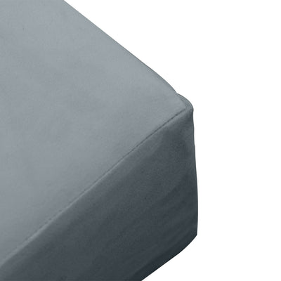 8" Thickness Velvet Indoor Daybed Mattress Fitted Sheet |Slipcover Only|