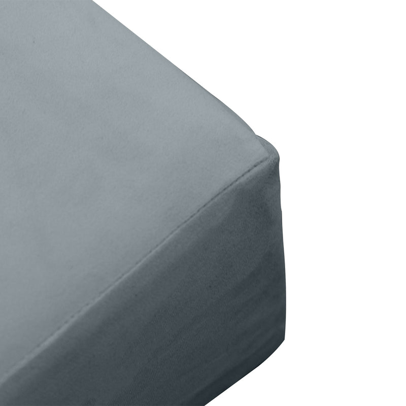 8" Thickness Velvet Indoor Daybed Mattress Fitted Sheet |Slipcover Only|