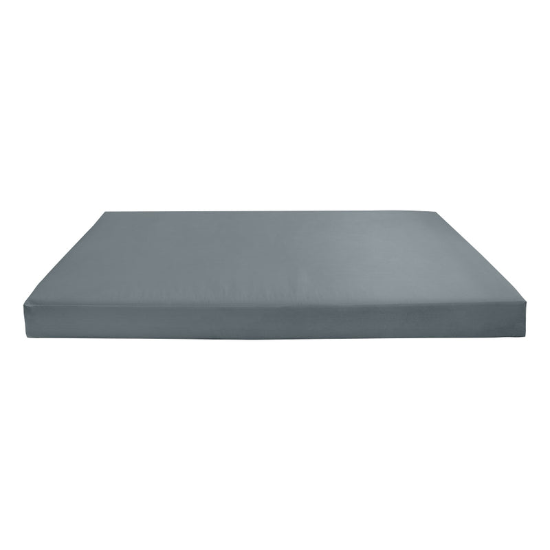 Model V3 - Velvet Indoor Daybed Mattress Bolster Pillow Backrest Cushion |COVERS ONLY|