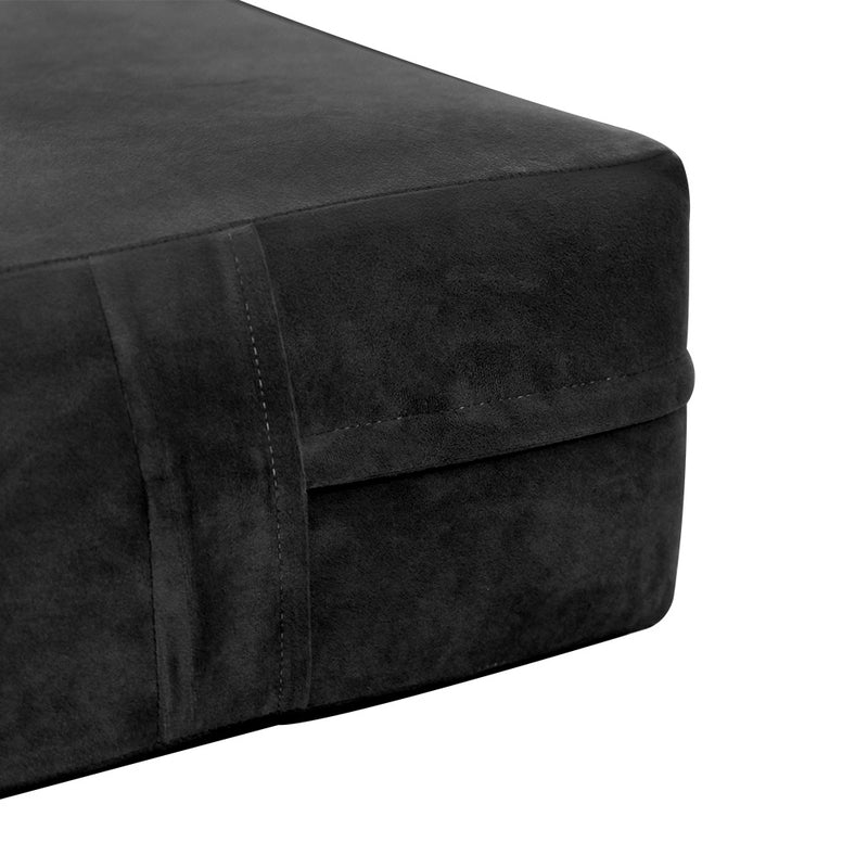 8" Thickness Velvet Indoor Daybed Mattress Fitted Sheet |Slipcover Only|