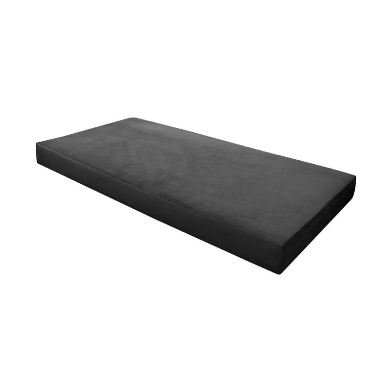 8" Thickness Velvet Indoor Daybed Mattress Fitted Sheet |Slipcover Only|