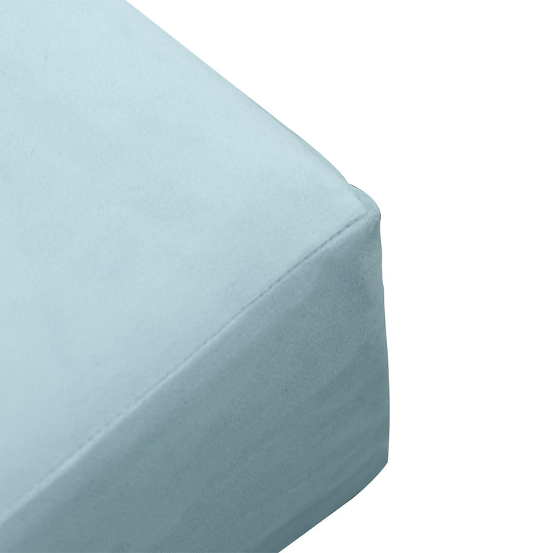 8" Thickness Velvet Indoor Daybed Mattress Fitted Sheet |Slipcover Only|