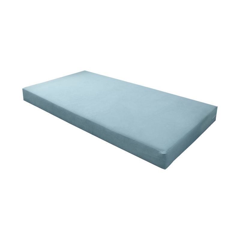 8" Thickness Velvet Indoor Daybed Mattress Fitted Sheet |Slipcover Only|