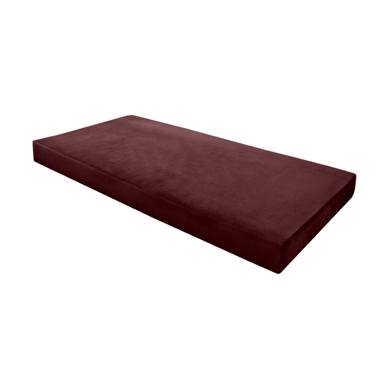 8" Thickness Velvet Indoor Daybed Mattress Fitted Sheet |Slipcover Only|