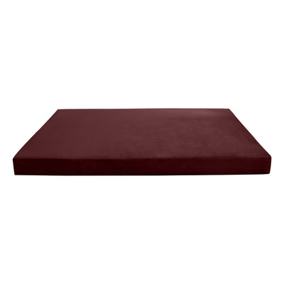 8" Thickness Velvet Indoor Daybed Mattress Fitted Sheet |Slipcover Only|