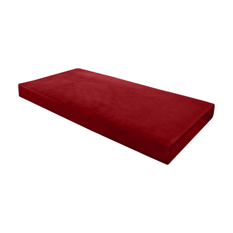 8" Thickness Velvet Indoor Daybed Mattress Fitted Sheet |Slipcover Only|